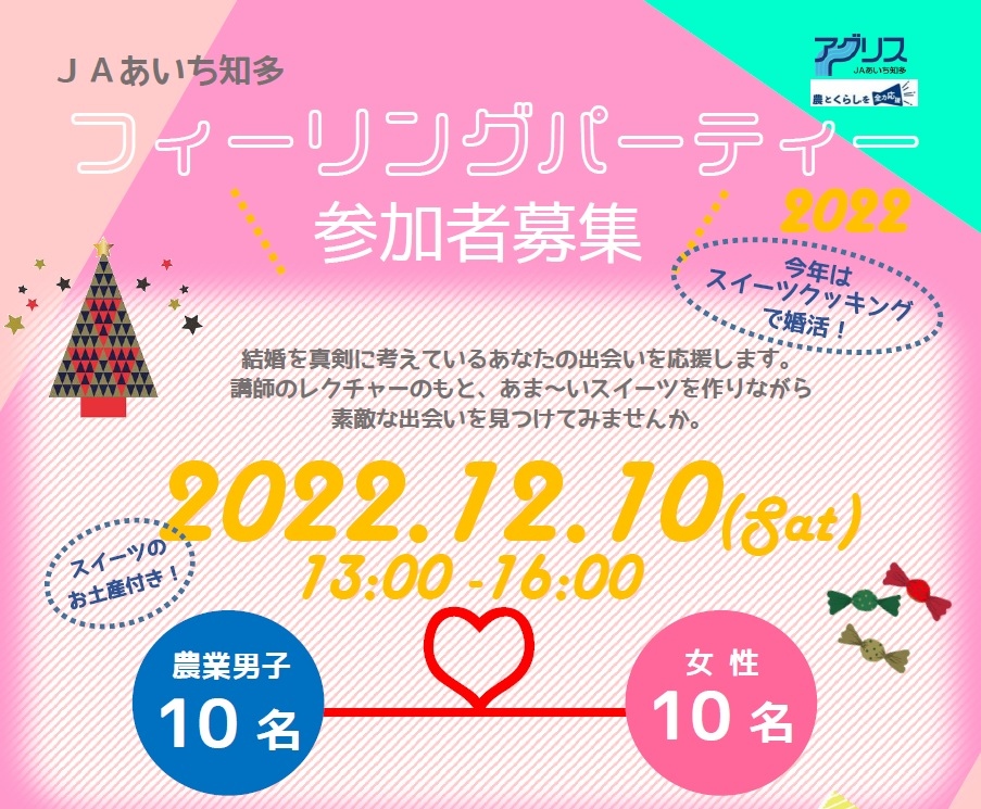 フィーリングパーティー 協同活動 アグリス Jaあいち知多