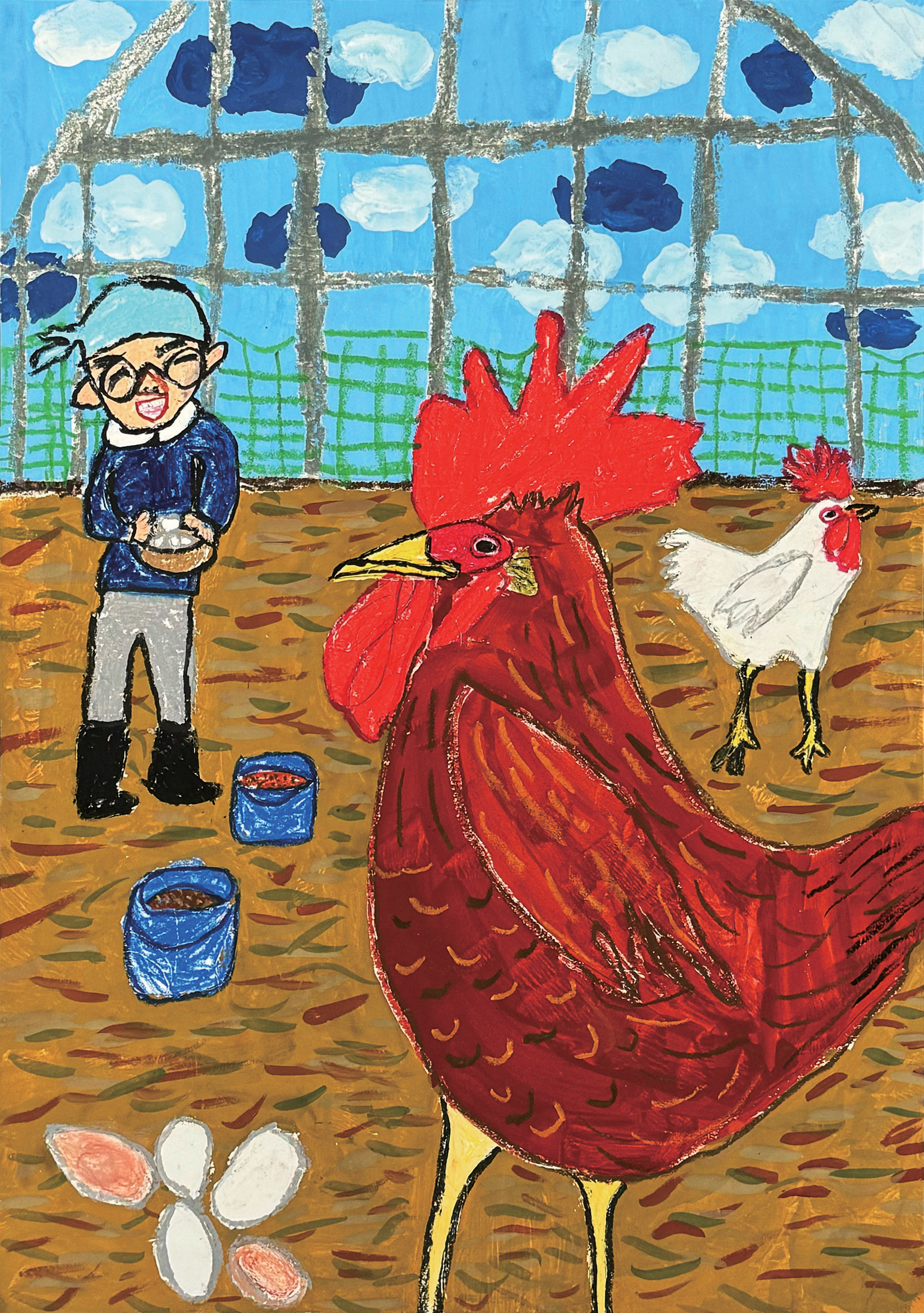 知多半島 農のある風景」図画コンクール 1部（小学校1～3年