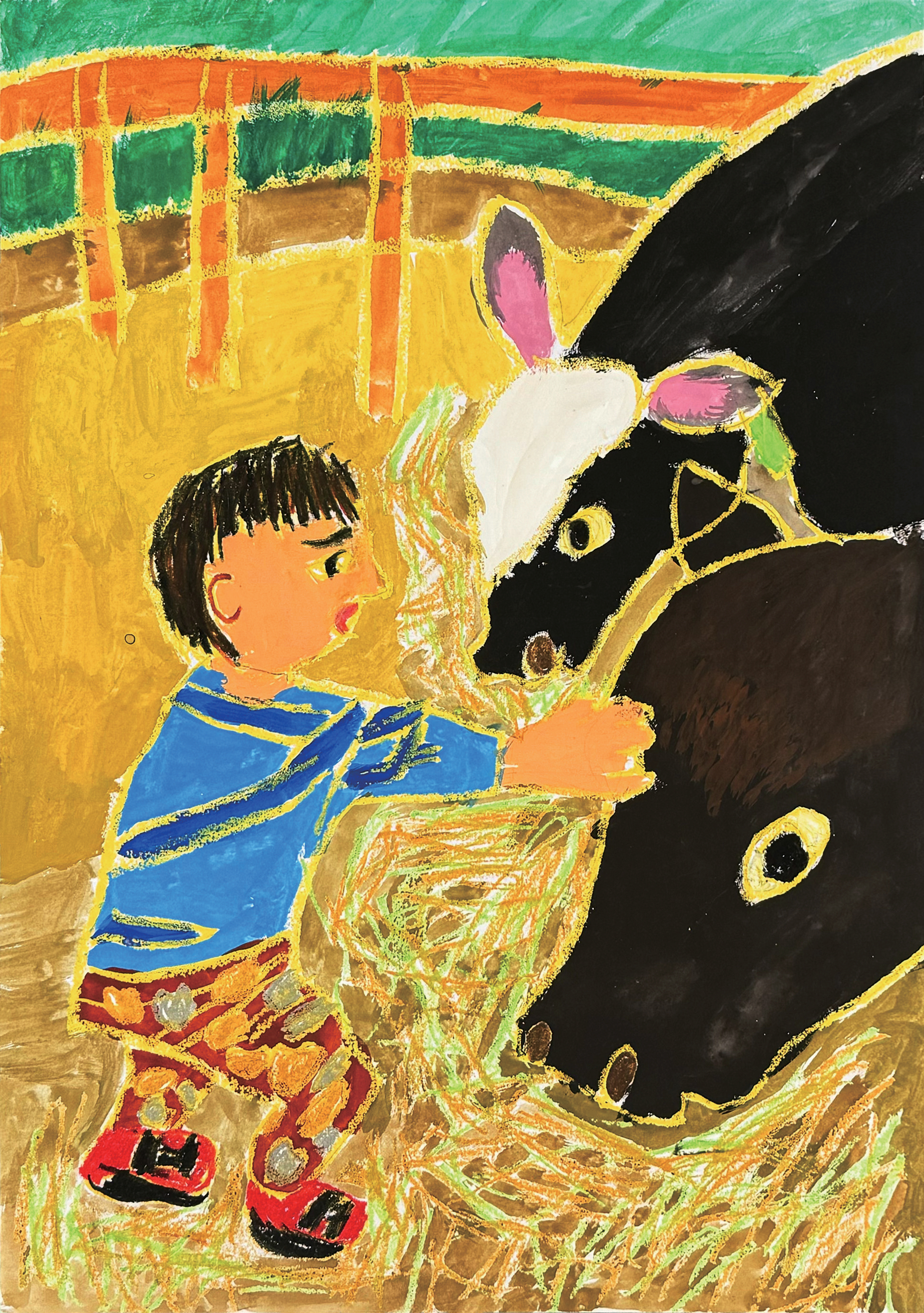 知多半島 農のある風景」図画コンクール 1部（小学校1～3年