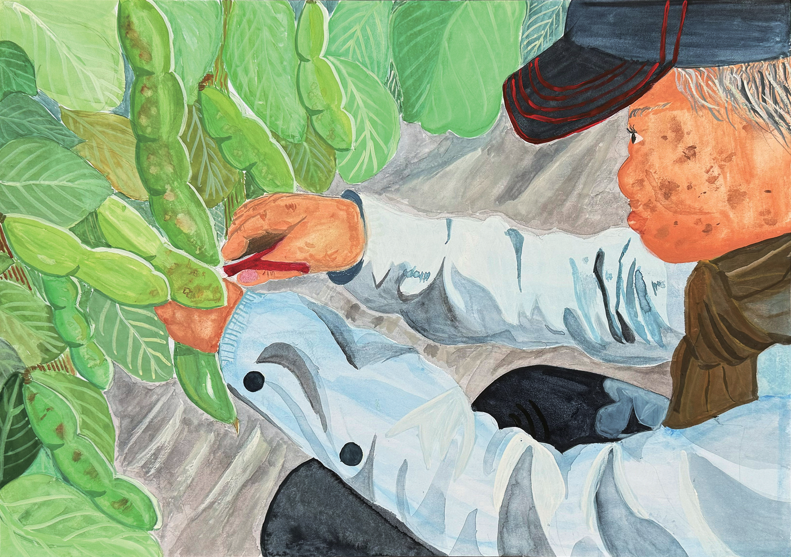 知多半島 農のある風景」図画コンクール 2部（小学校4～6年