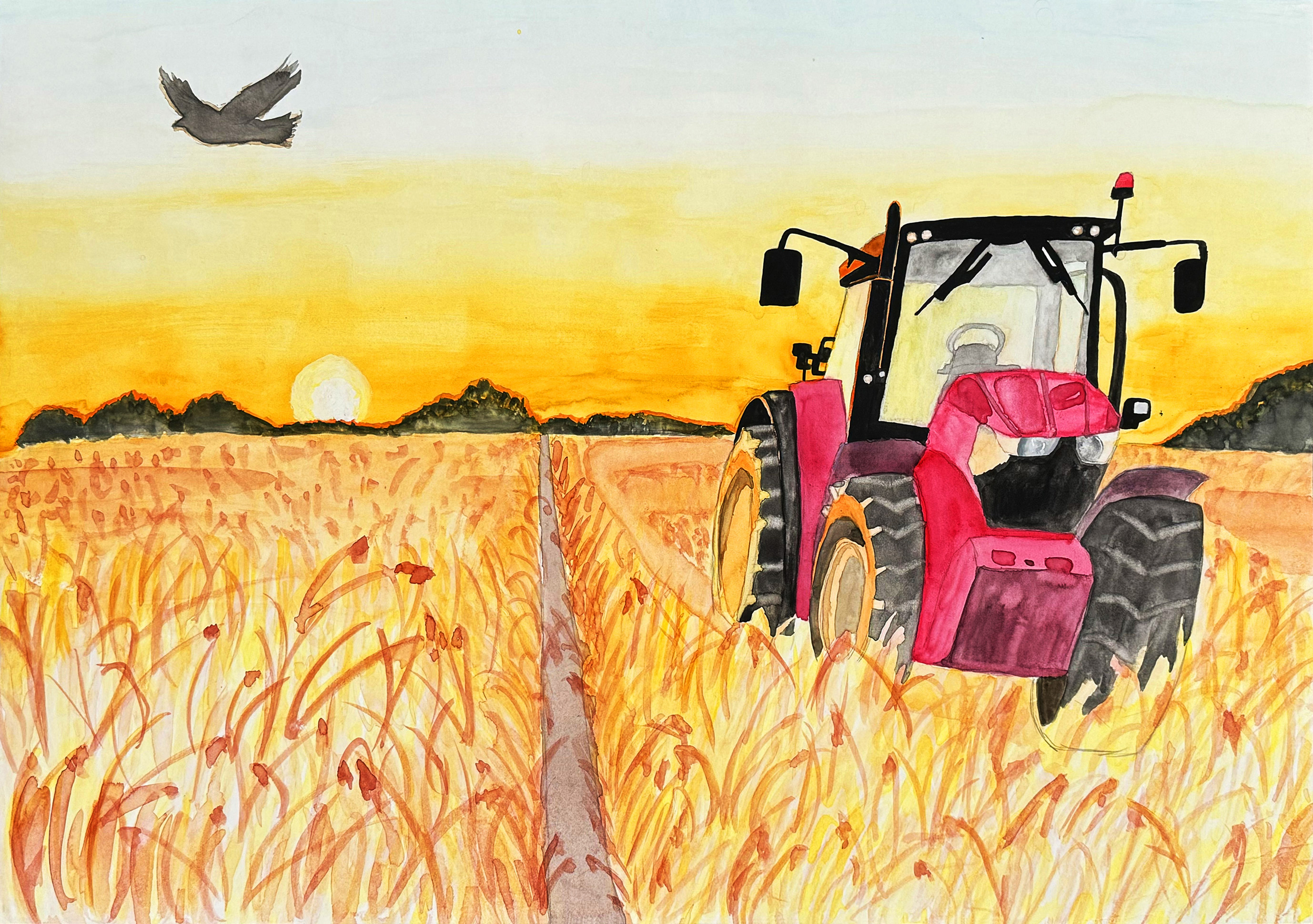 知多半島 農のある風景」図画コンクール 3部（中学校1～3年