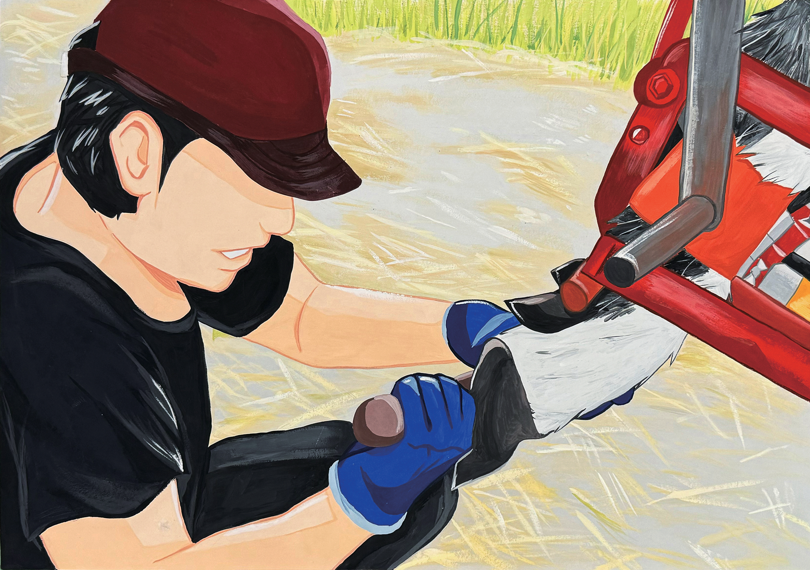 知多半島 農のある風景」図画コンクール 3部（中学校1～3年